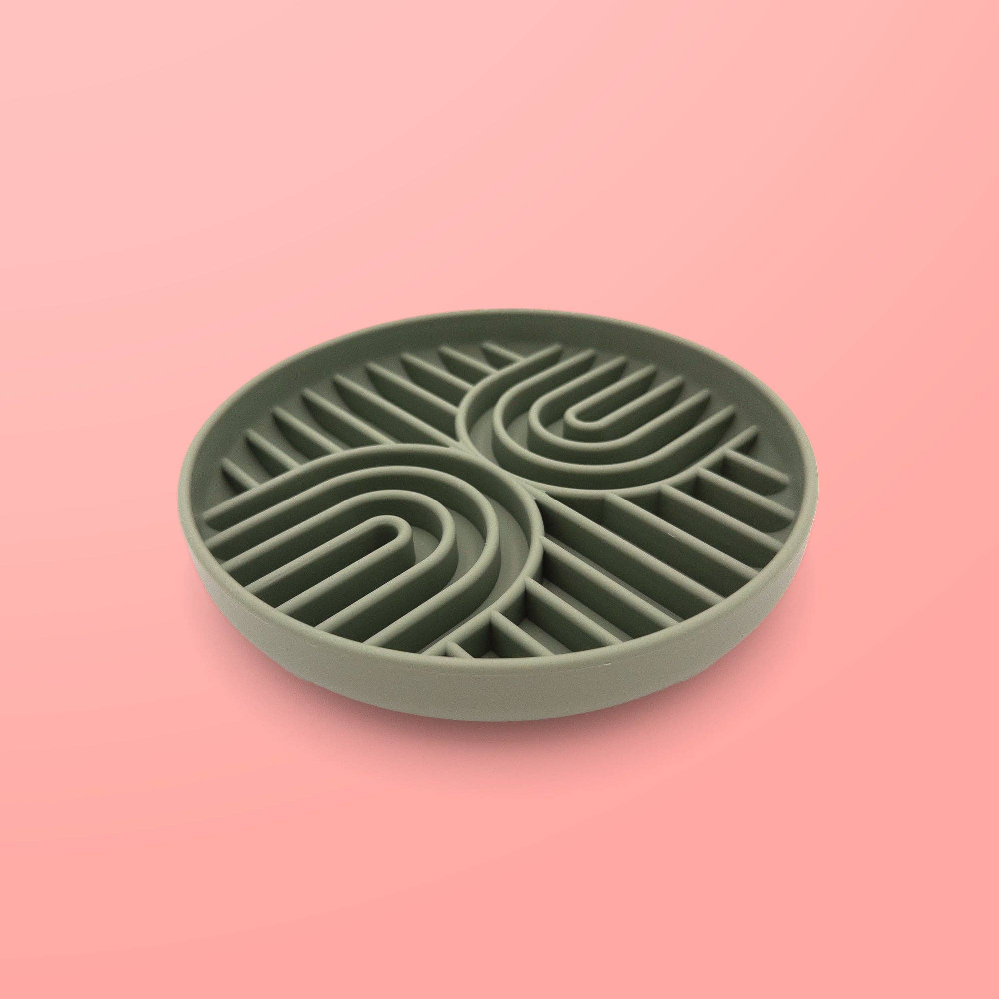 Slow Feeder Dog Bowl with Suction Base