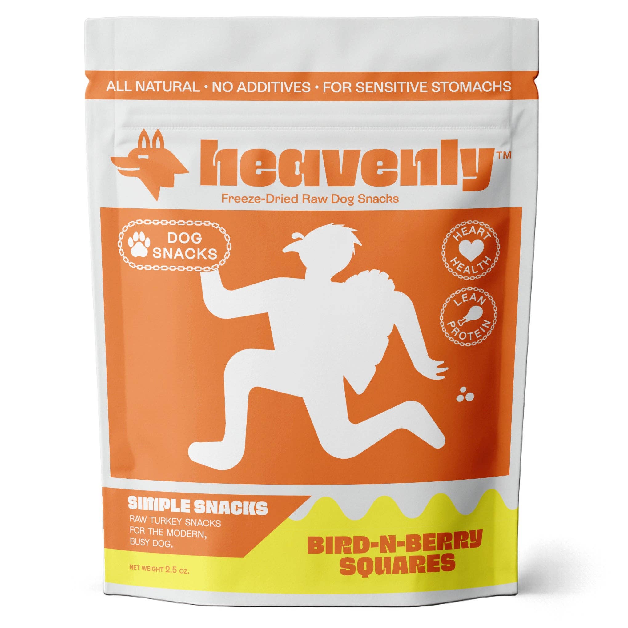 Heavenly Simple Snacks - Bird-N-Berry Squares Dog Treats