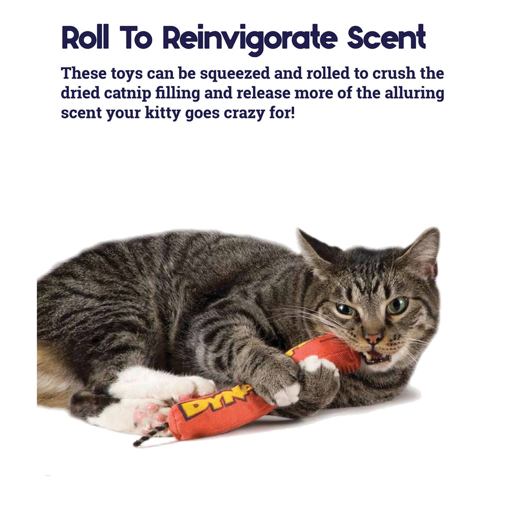 Catstages Green Magic Dynamite Stick Catnip Cat Toy