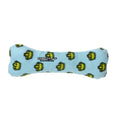Mighty Bone - Blue, Durable, Squeaky Dog Toy, No Stuffing