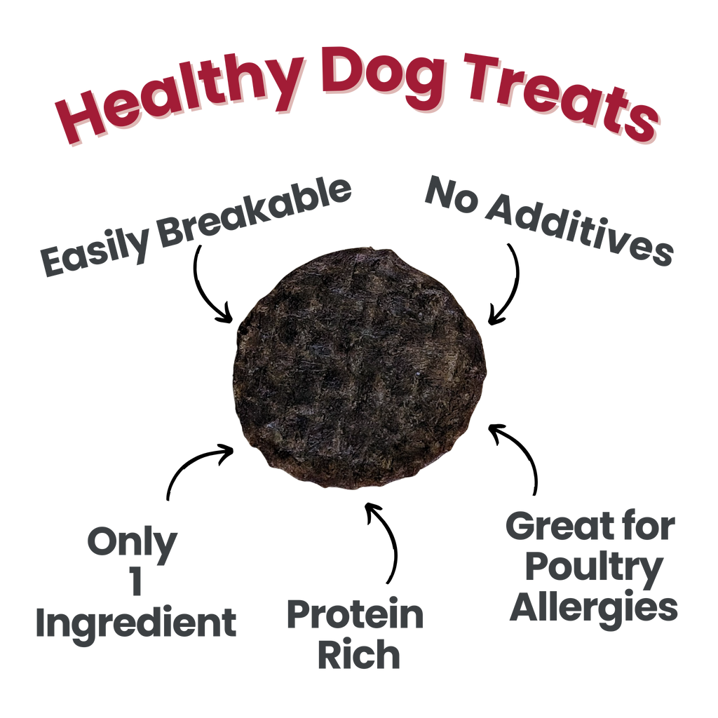 Beef Chips Dog Treats: 12oz
