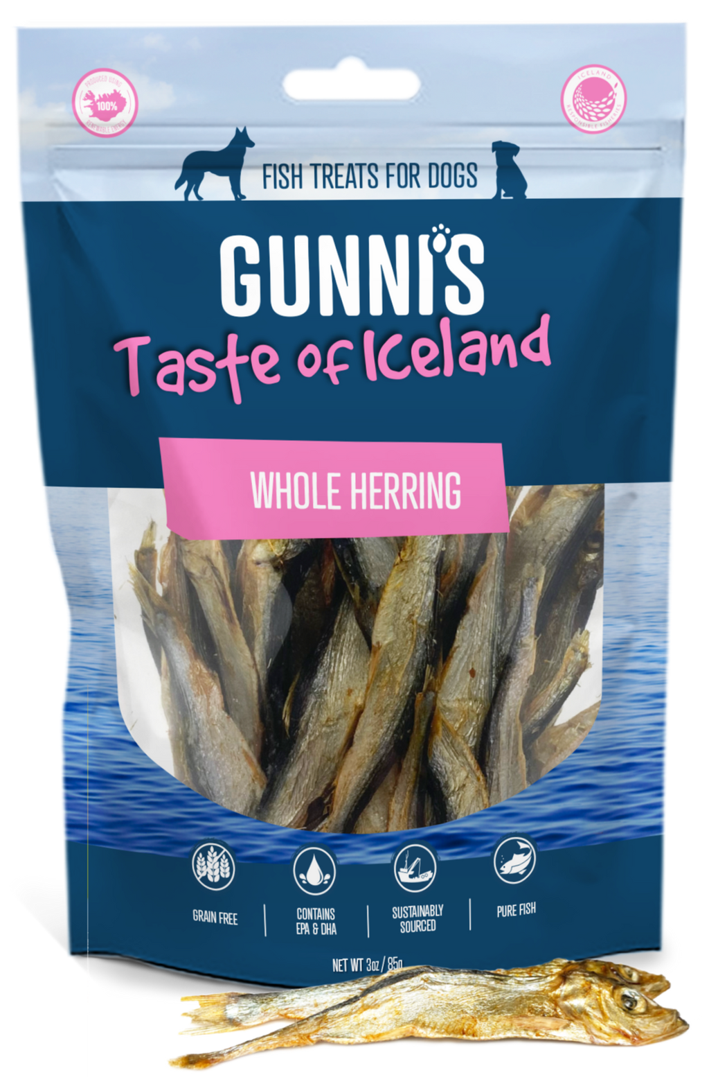 3oz WHOLE HERRING