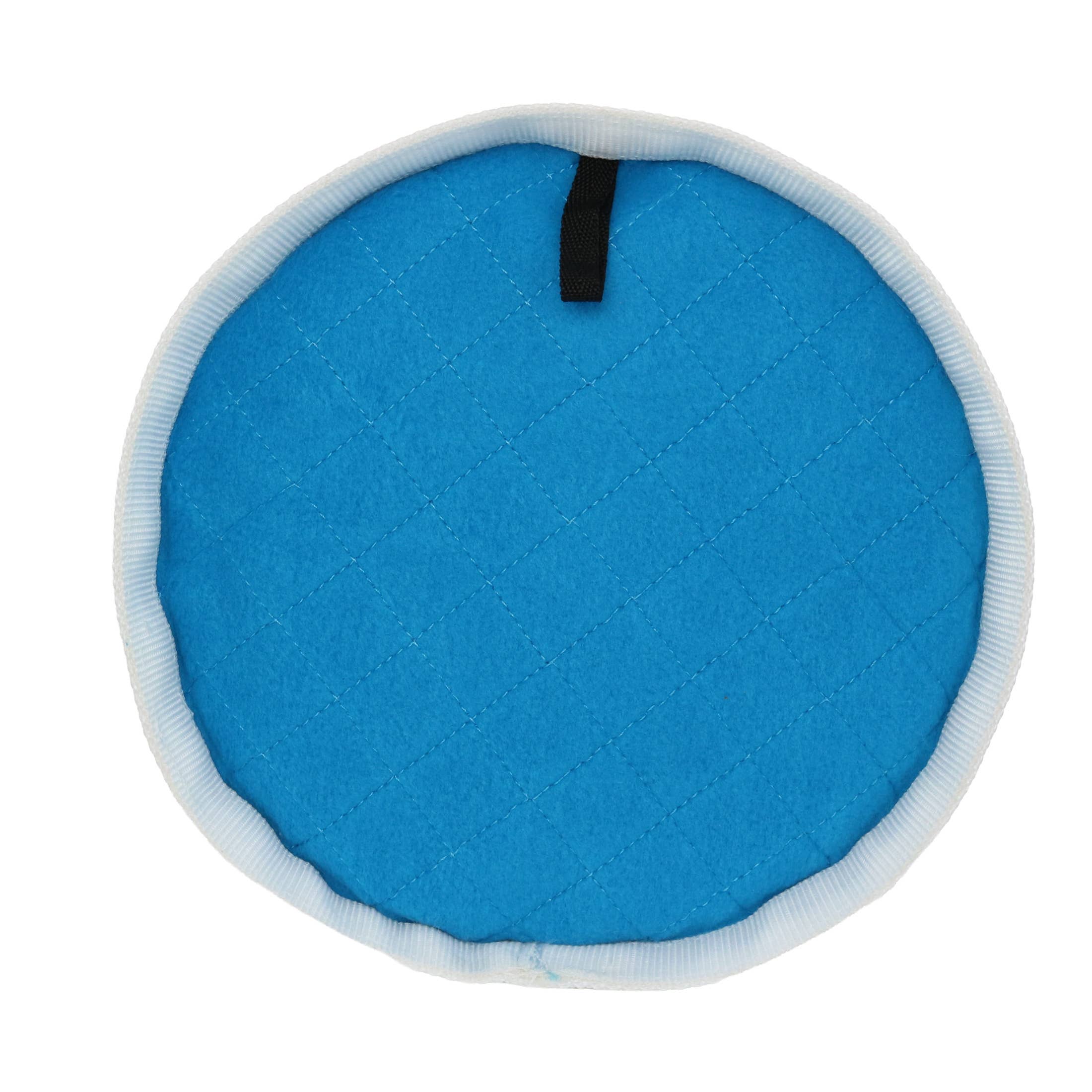 Tuffy Holiday Flyer - Winter Blue, Durable, Plush Dog Toy