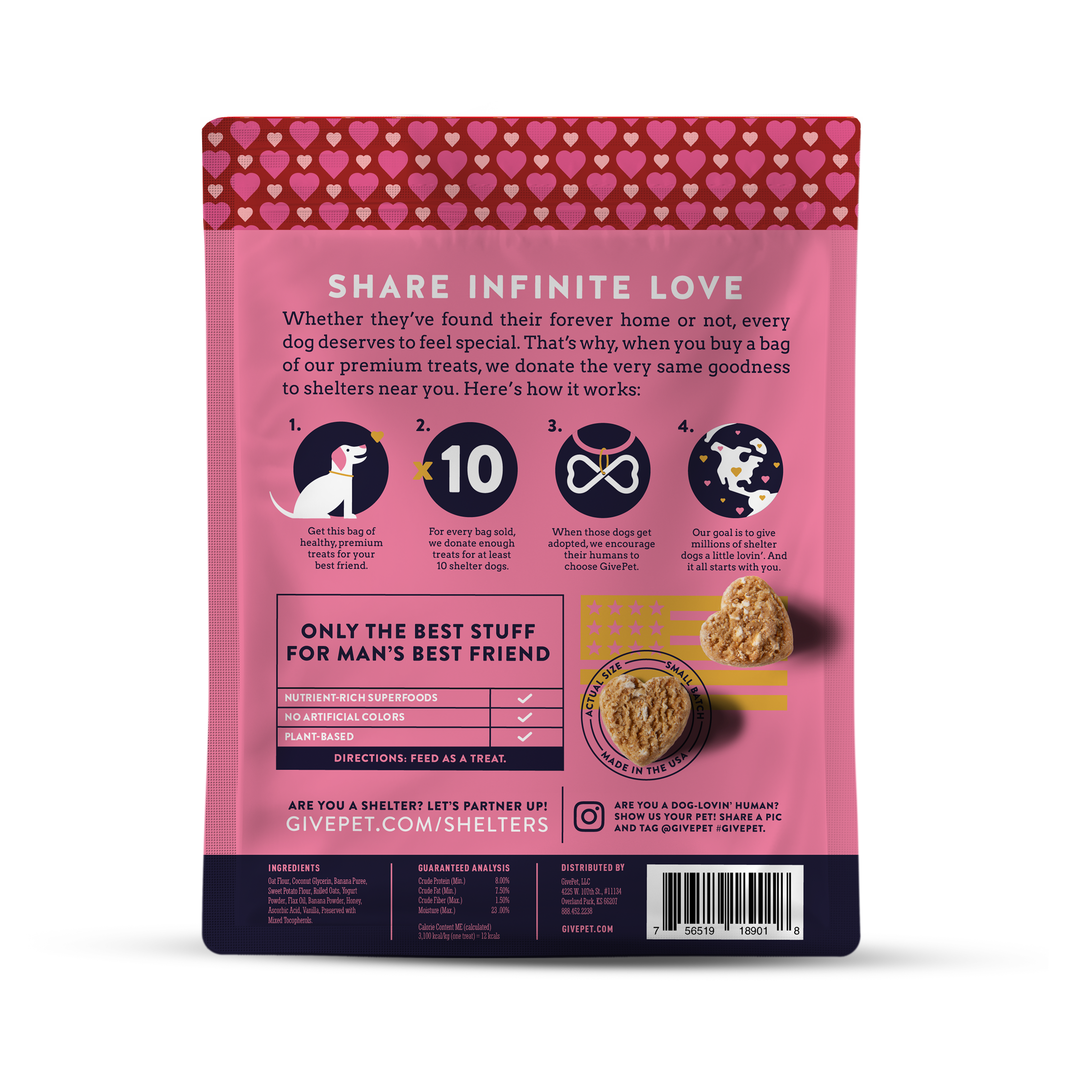 GivePet Sugar Soft-Baked Dog Treat