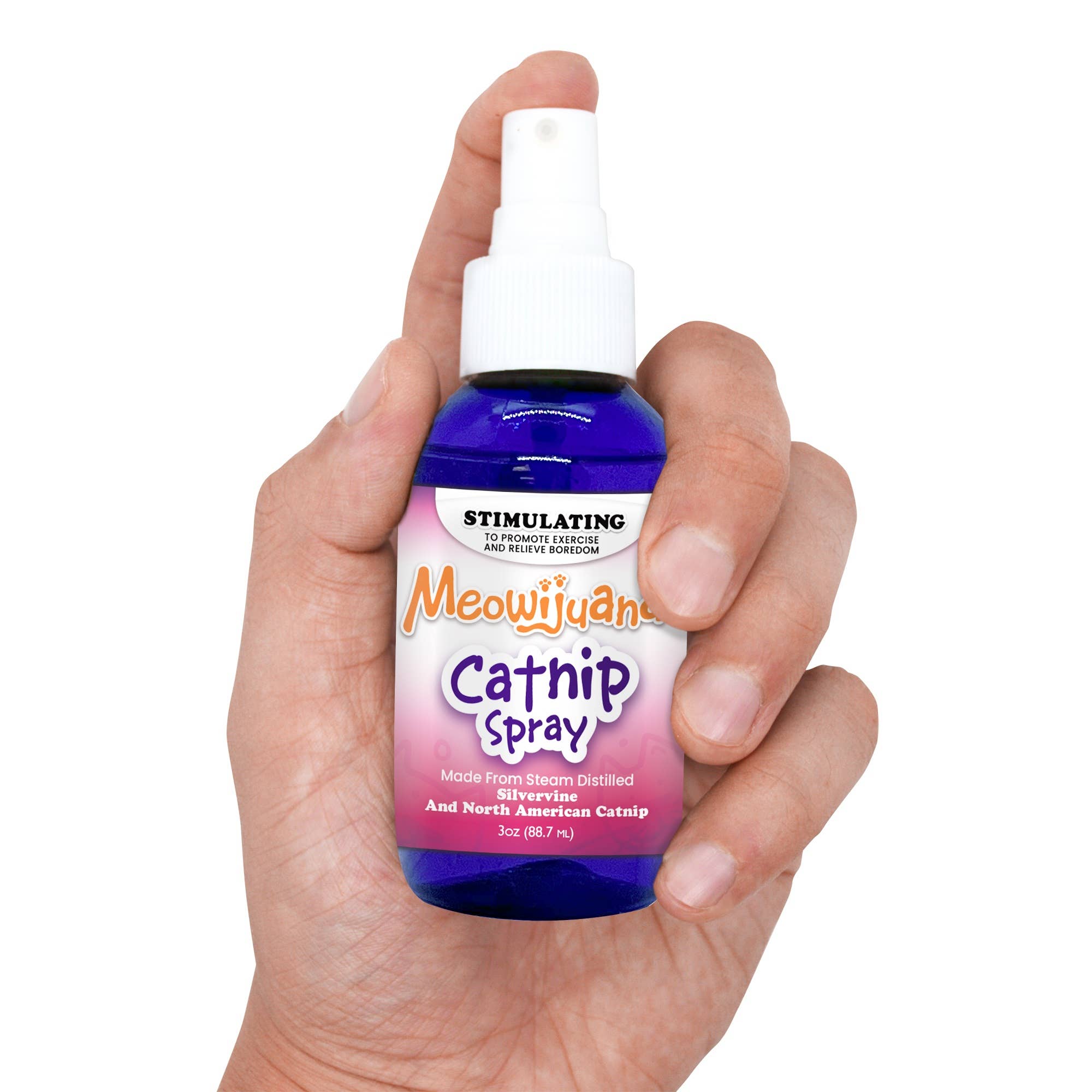 Meowijuana Catnip Spray with Silvervine 3oz