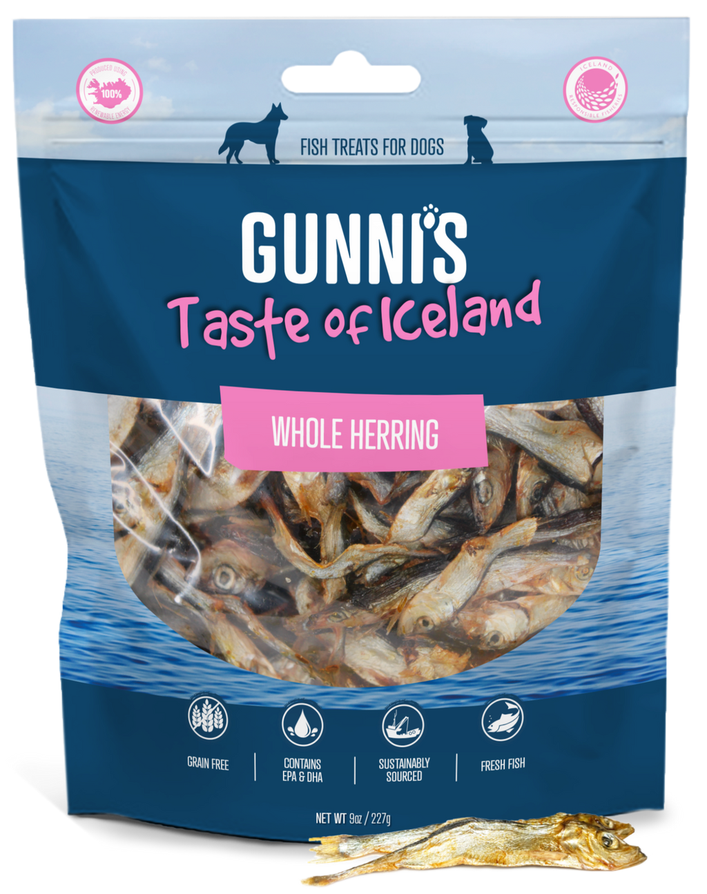 WHOLE HERRING - 9oz