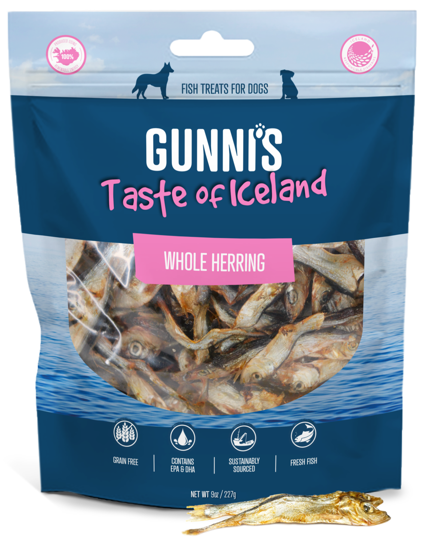 WHOLE HERRING - 9oz