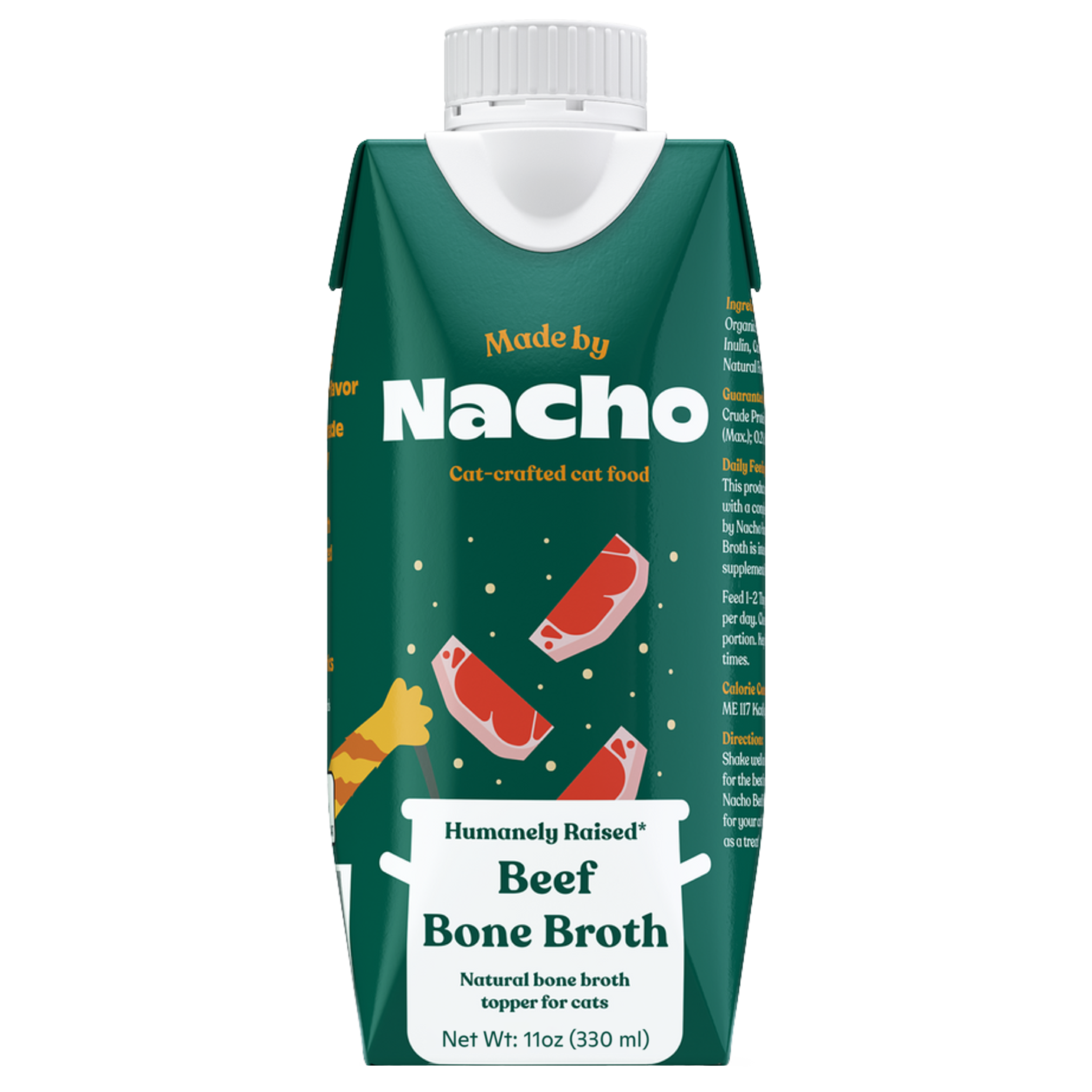 Humanely Raised Beef Bone Broth Topper 11oz