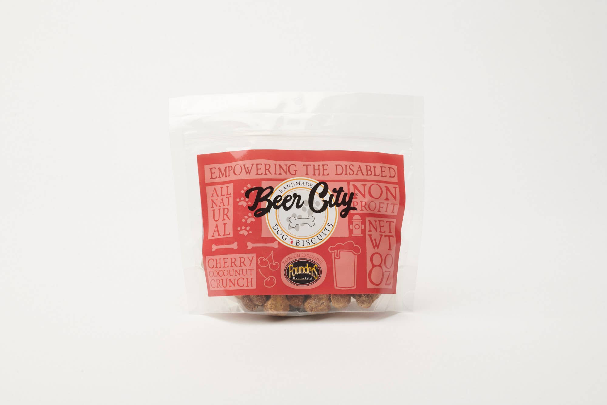 Cherry Coconut Crunch Biscuits - 8oz