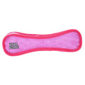 DuraForce Bone Tiger - Pink, Durable, Squeaky Dog Toy