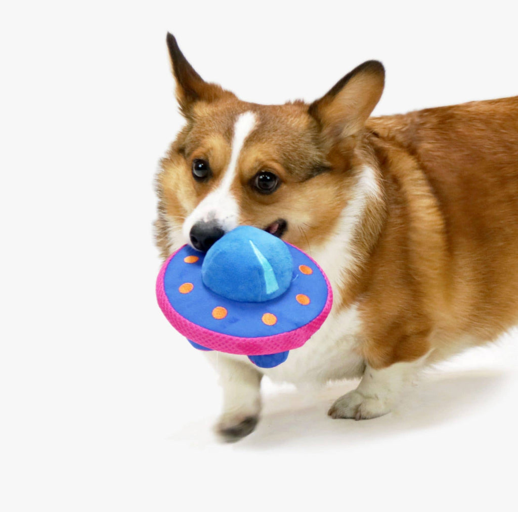 HugSmart Pet - Space Paws | UFO - Dog Plush Toy