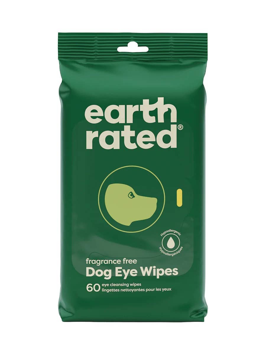 Earth Rated Dog Eye Cleansing Wipes 60ct