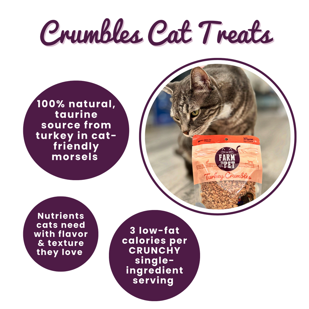 Turkey Crumbles Cat Treats
