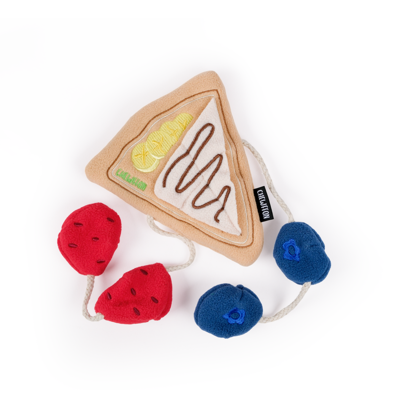 Crepe Snuffle & Treat Puzzle Toy