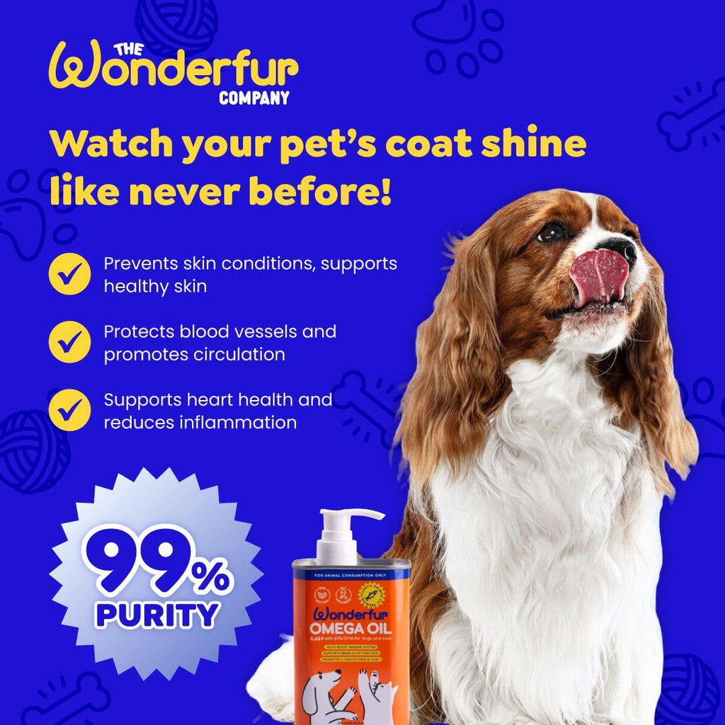 Wonderfur Super Omega Oil | Large