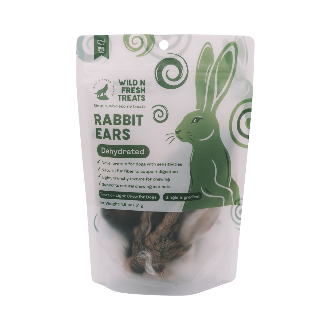 Dehydrated Rabbit Ears: 2 pack - Sample