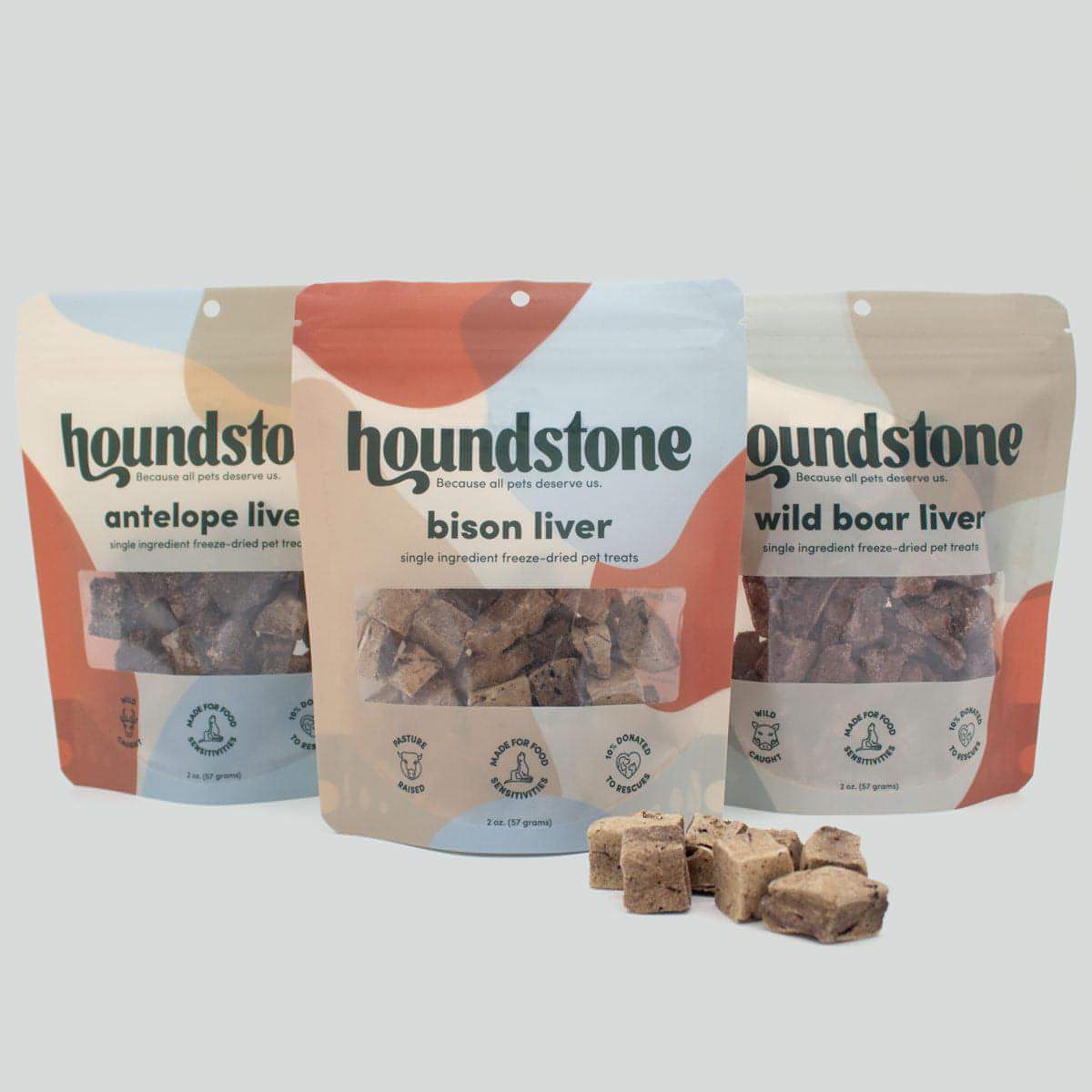 Bison Liver Freeze Dried Dog Treats