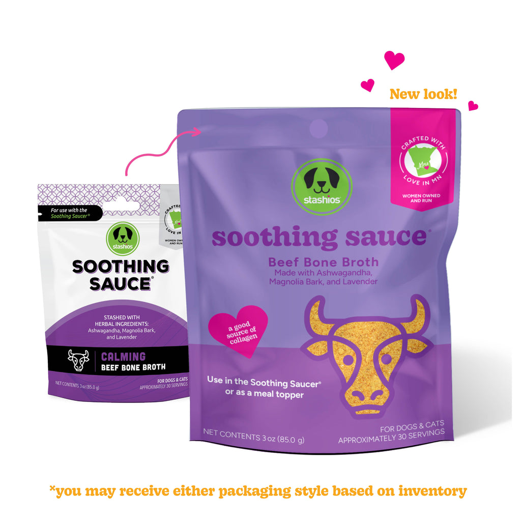 Soothing Sauce®, Beef/Calming, 3oz Bag