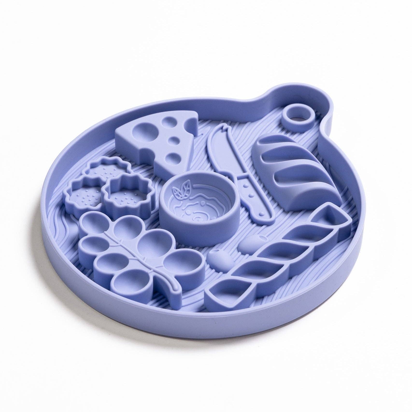 Smorgasboard Charcuterie Lick Mat & Slow Feeder: Toast