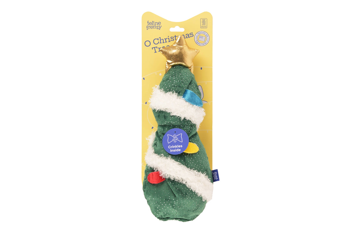 Feline Frenzy Kicker Toy - O Christmas Tree