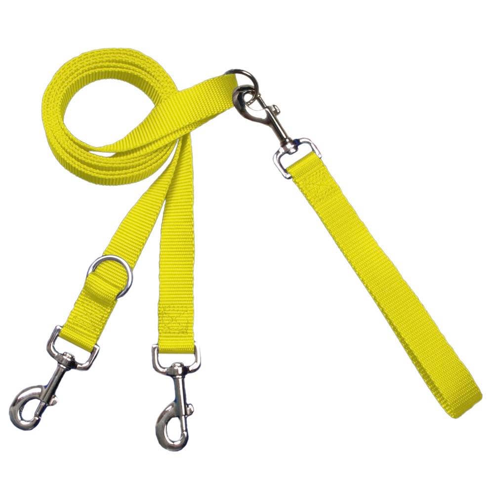 Euro Dog Leash for Freedom No-Pull Dog Harness: Burgundy / 1 inch