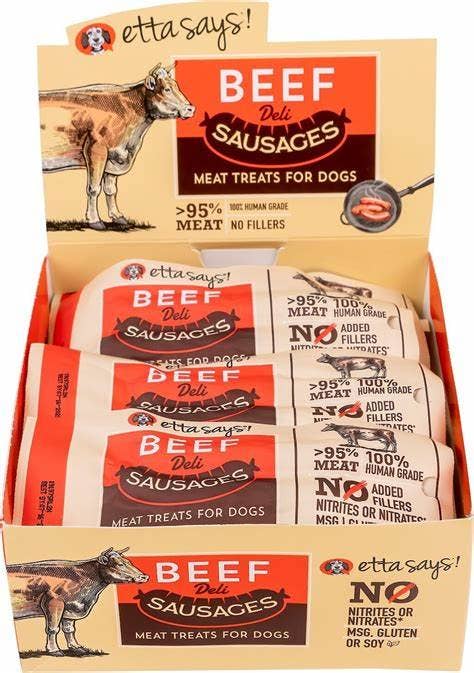Etta Says! Sausage Link Beef Dog Chew 1.25oz