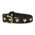 Up Country- Heart of Gold Dog Collar: XL