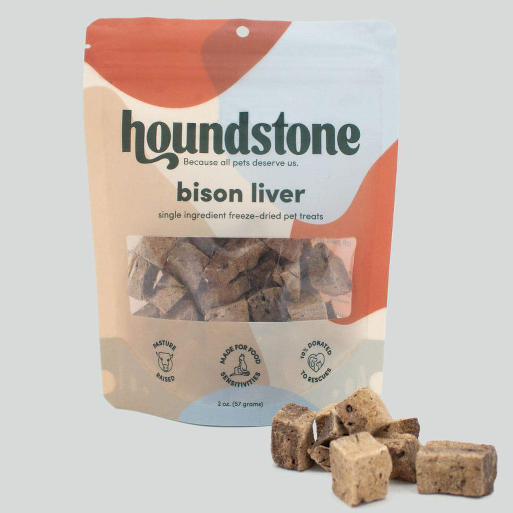 Bison Liver Freeze Dried Dog Treats