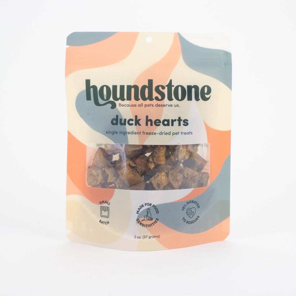 Freeze Dried Duck Hearts