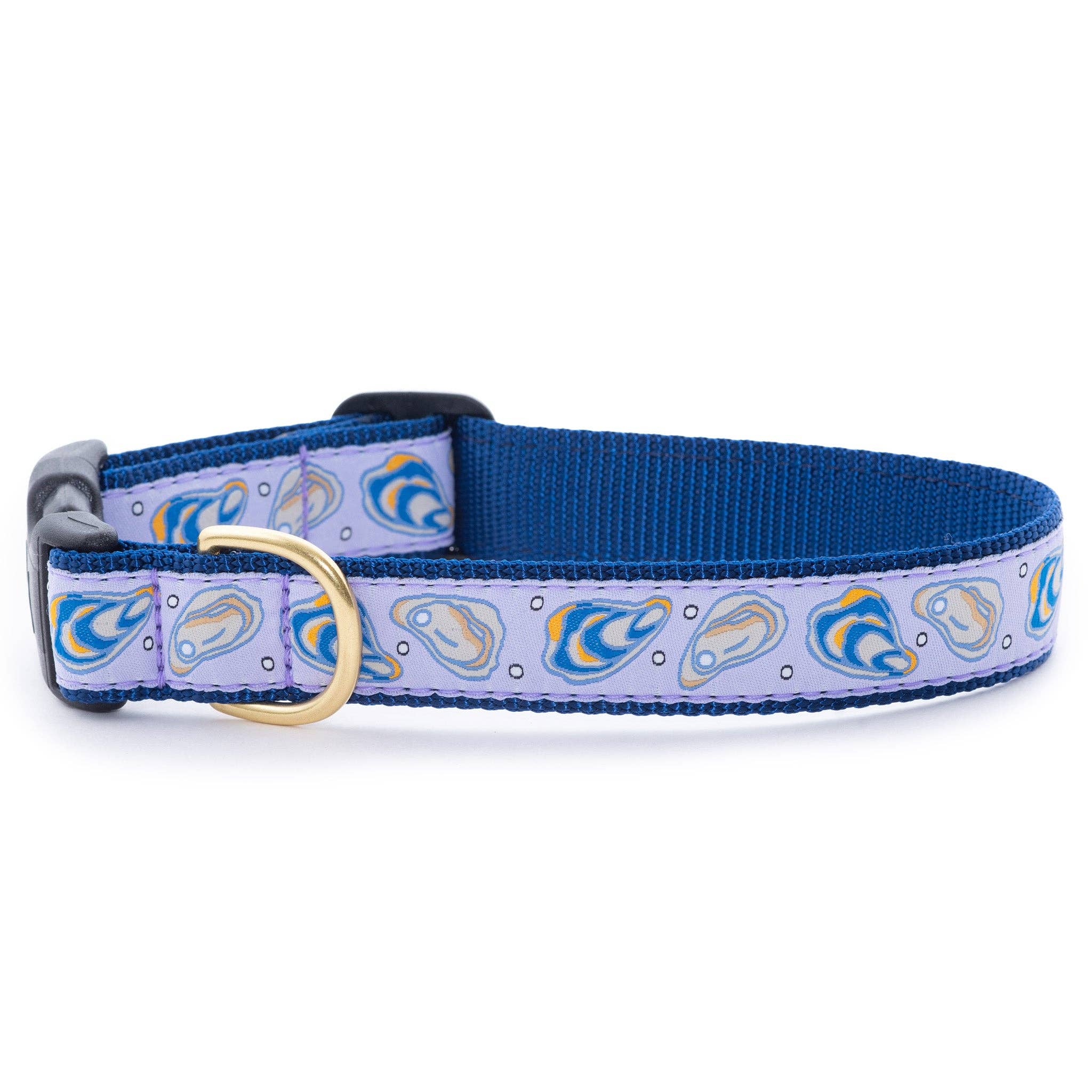 Oyster Bay Dog Collar: Medium (1" Wide)
