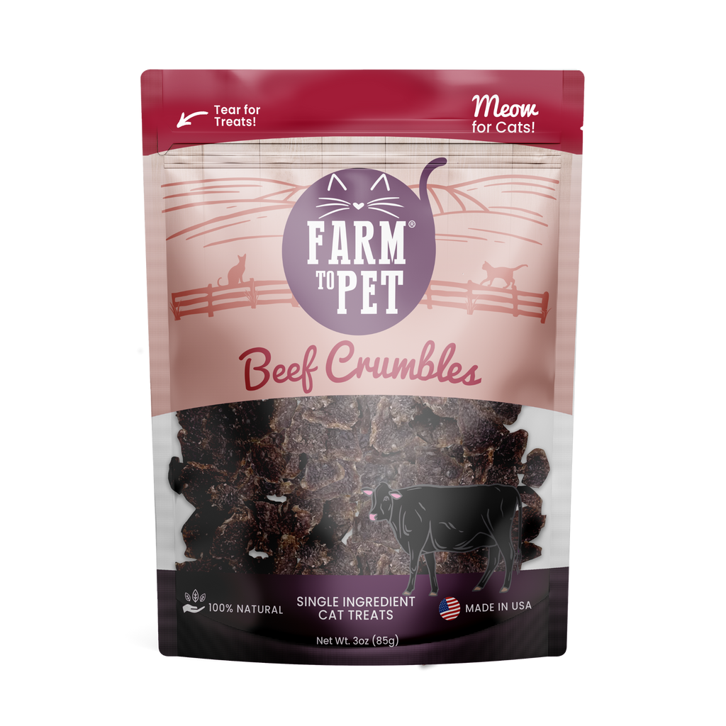 Beef Crumbles Cat Treats