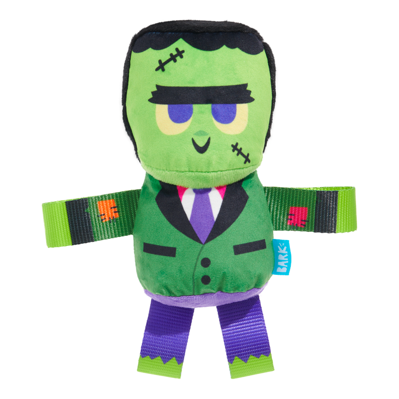 BARK Halloween Frankenstein’s Party Monster Plush Dog Toy