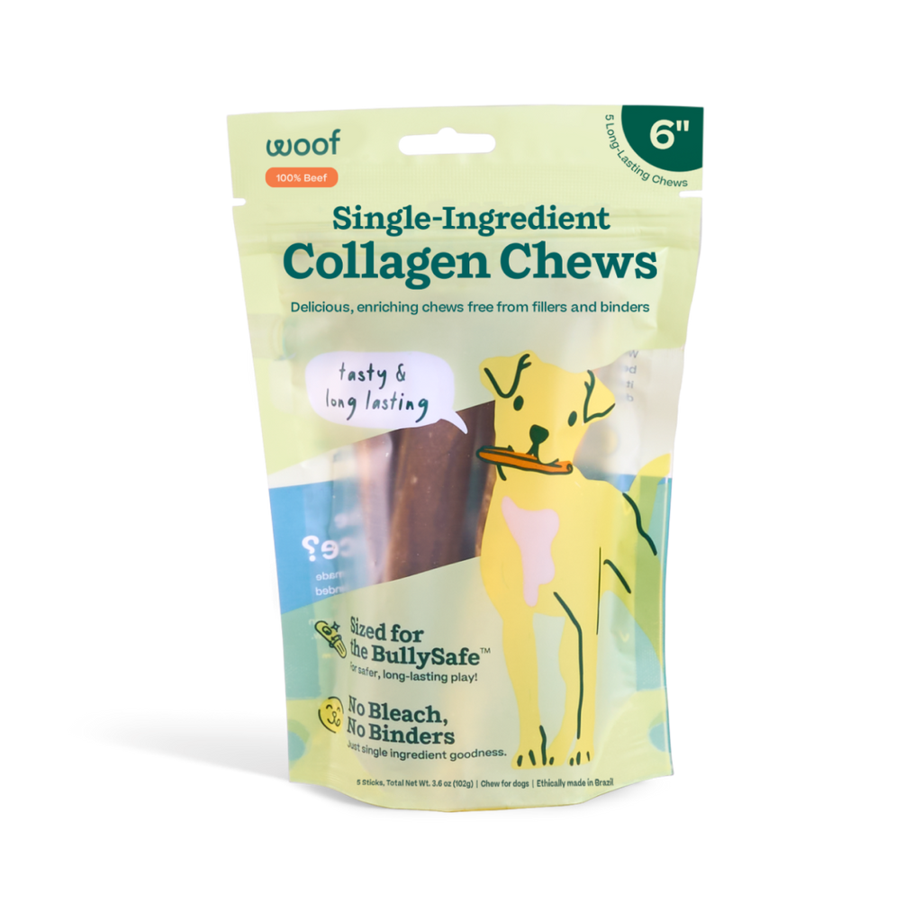 BullySafe Chews - Pure Collagen: Beef / 12-inch 10 pack