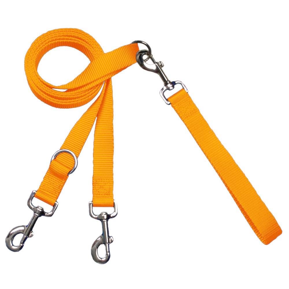 Euro Dog Leash for Freedom No-Pull Dog Harness: Burgundy / 1 inch