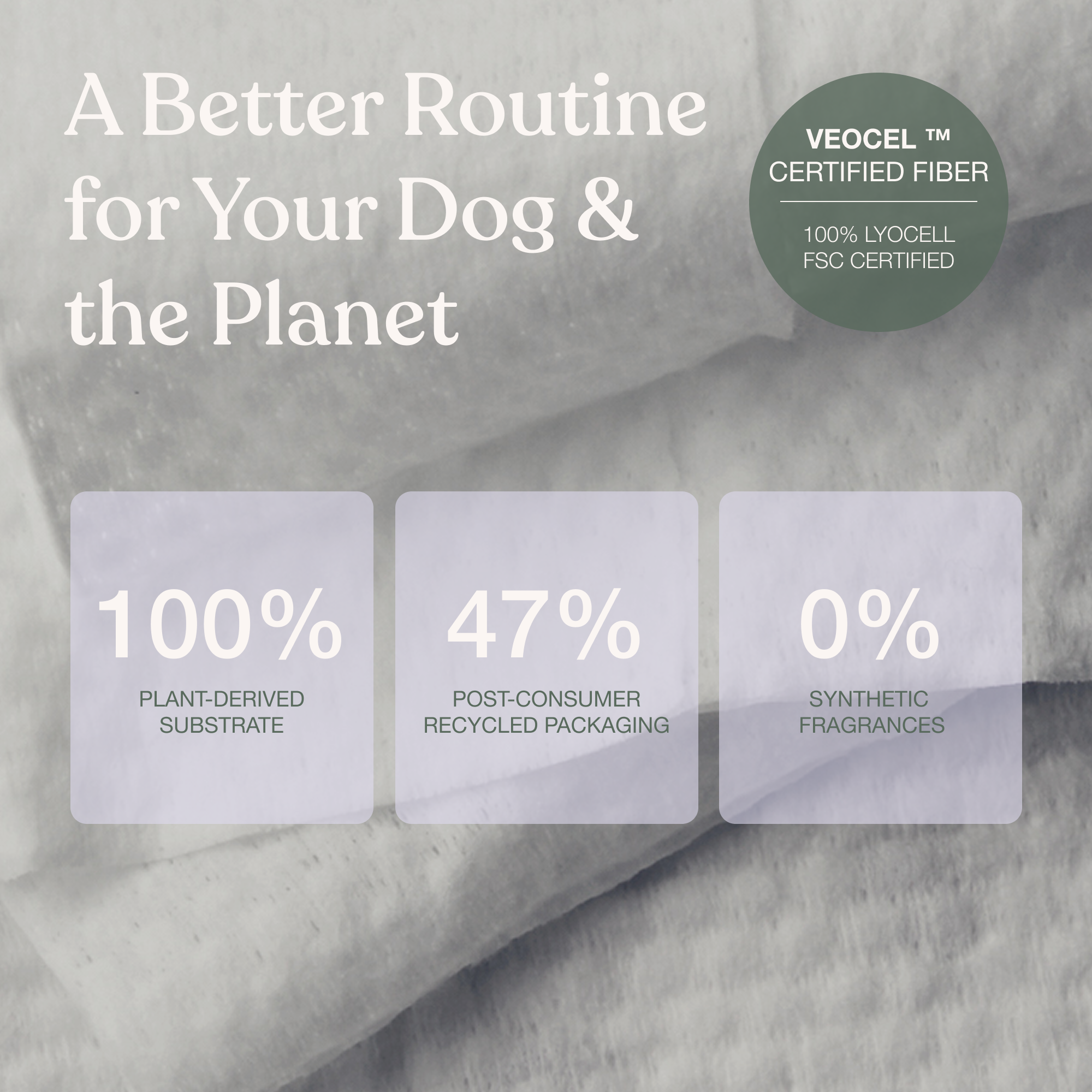 Gentle Cleanse Dog Wipes - 30 Wipes