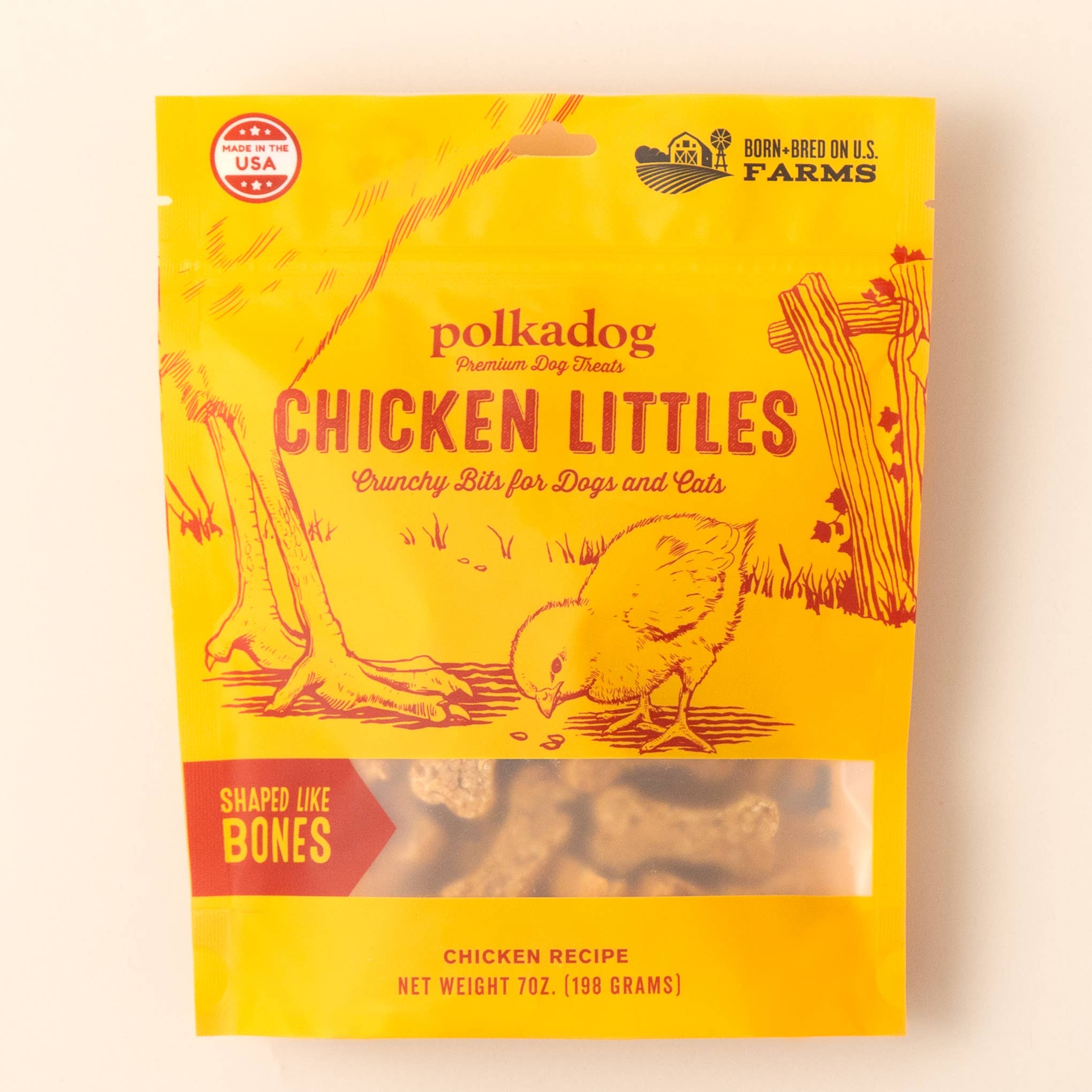 Chicken Littles (Bone Shaped) - 7oz Bag