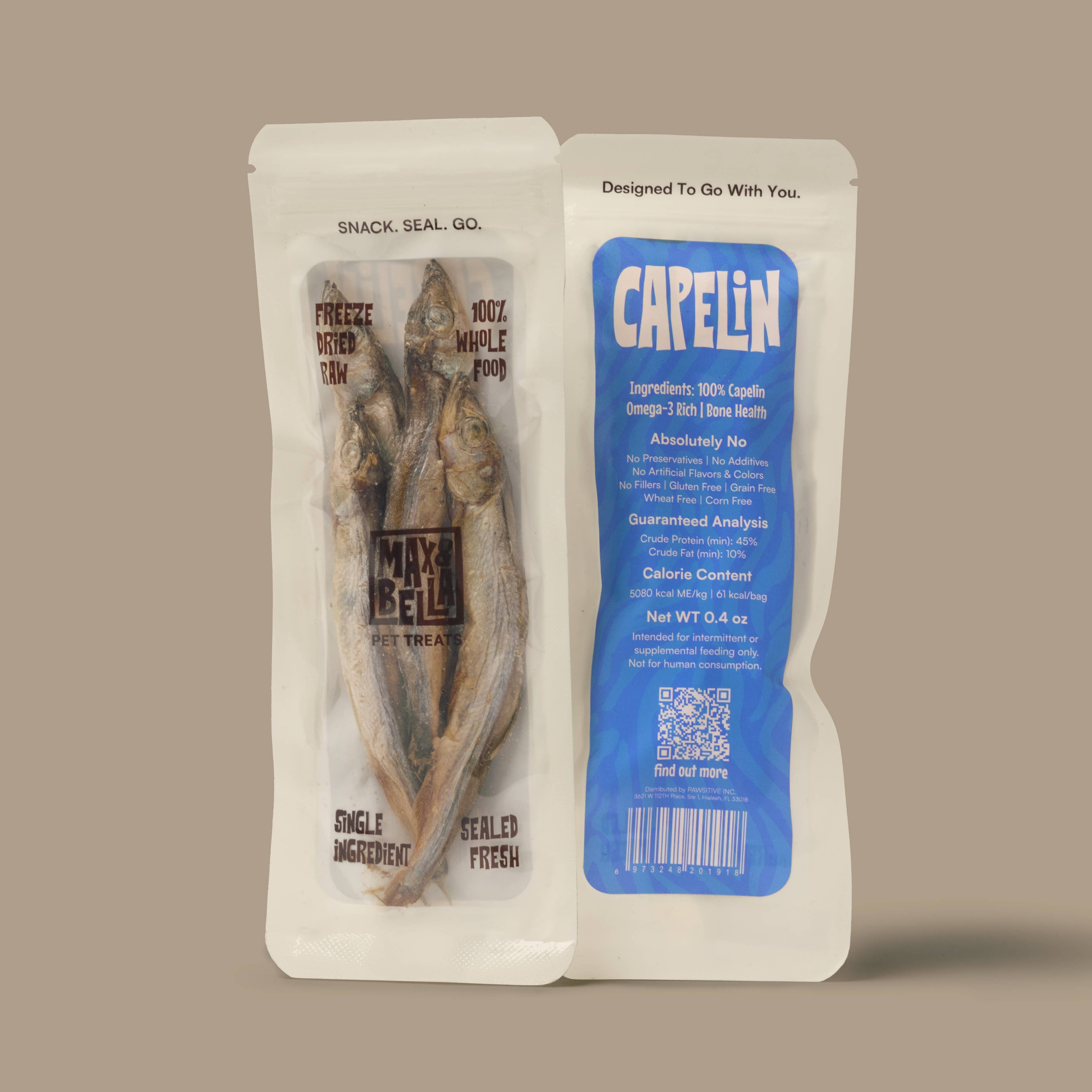 Freeze-Dried Capelin