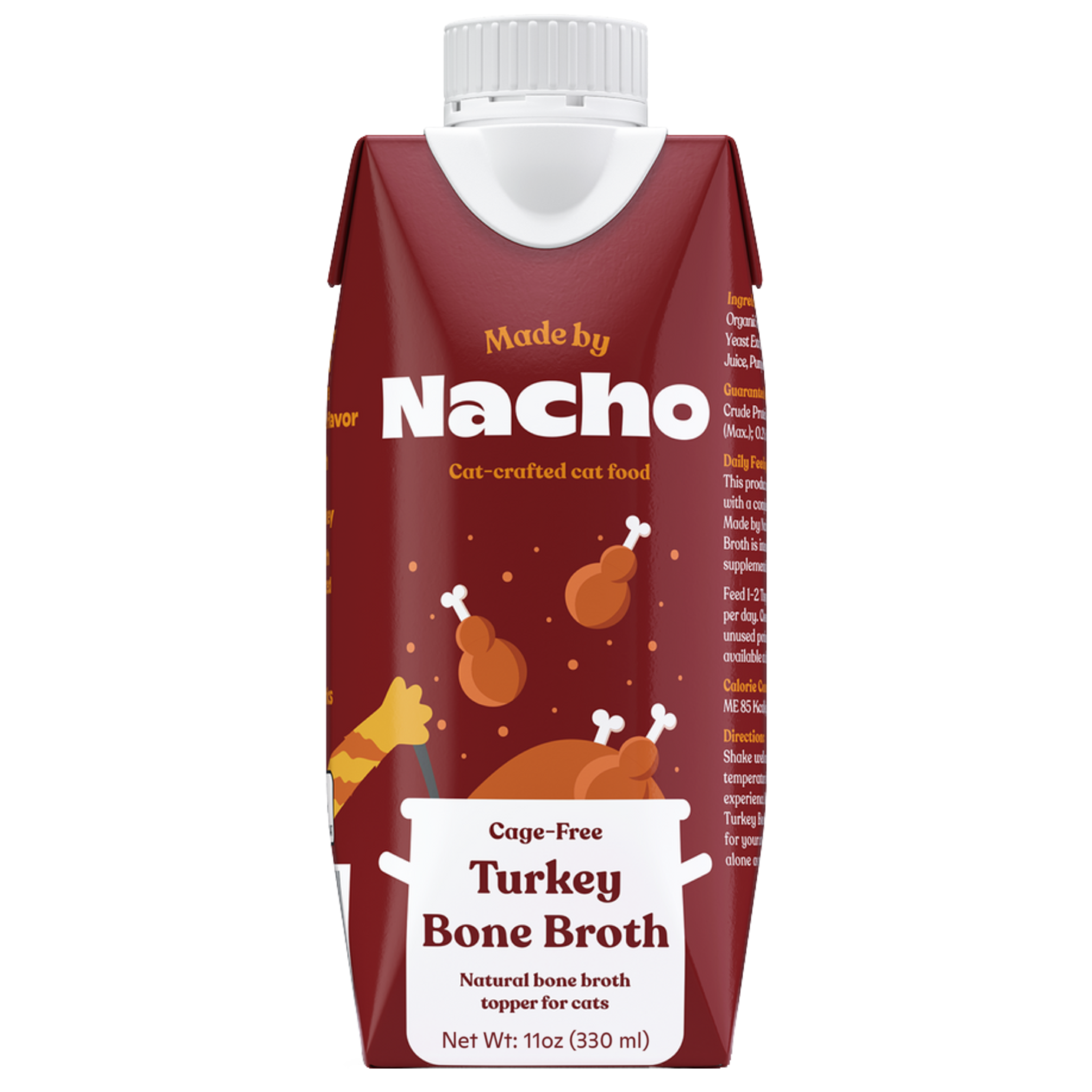 Cage-Free Turkey Bone Broth Topper 11oz