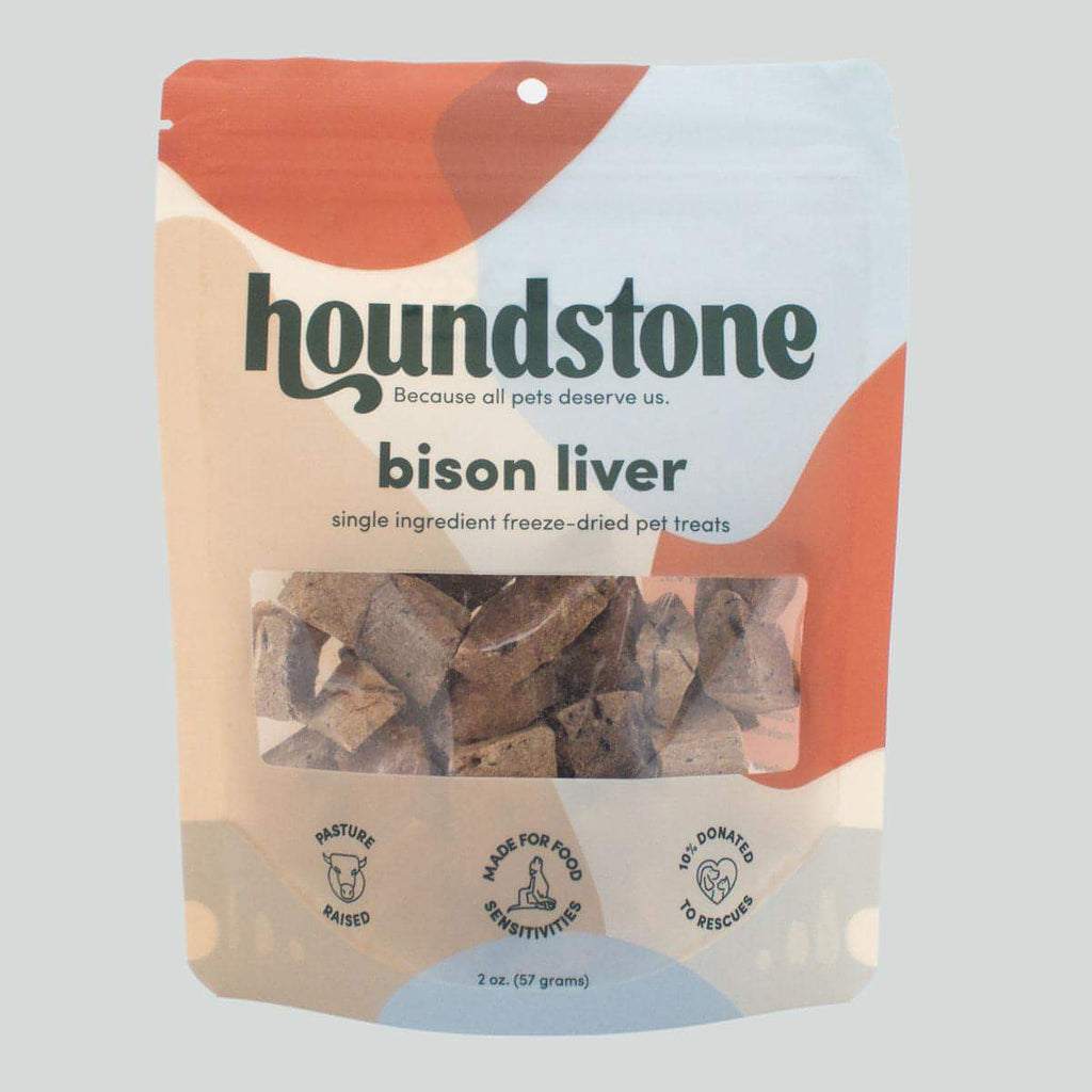 Bison Liver Freeze Dried Dog Treats