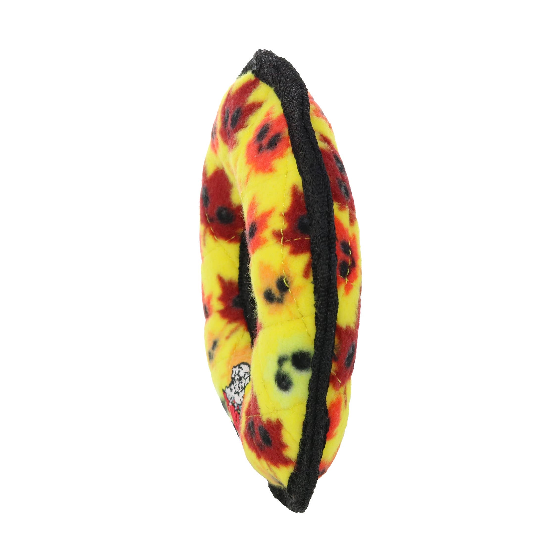 Tuffy Holiday Jr Ring Leaves, Durable Squeaky Dog Toy