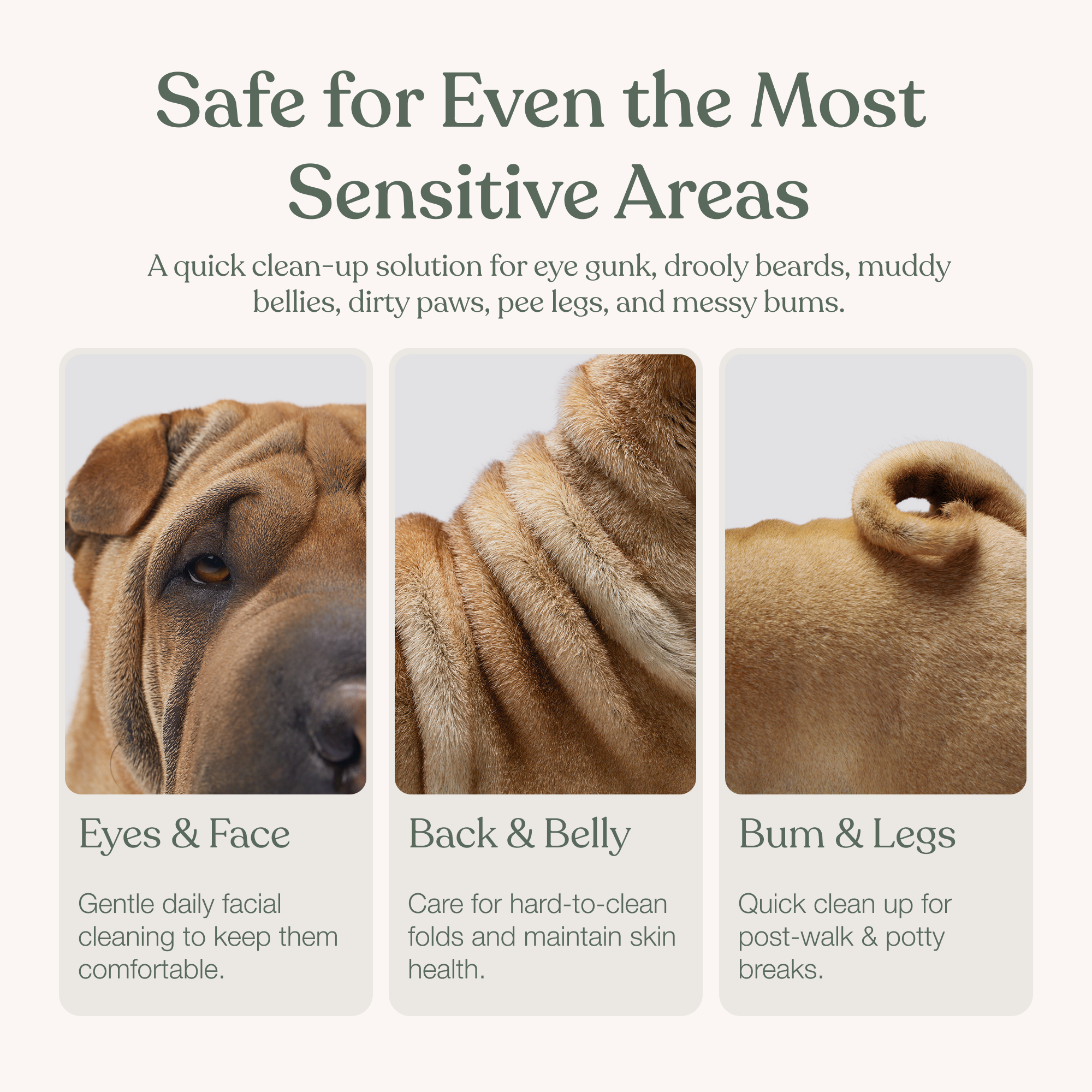 Gentle Cleanse Dog Wipes - 30 Wipes