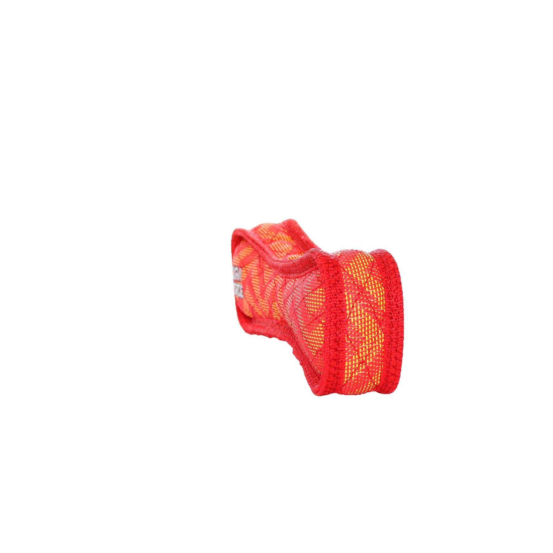 DuraForce Bone ZigZag - Red, Durable, Squeaky Dog Toy
