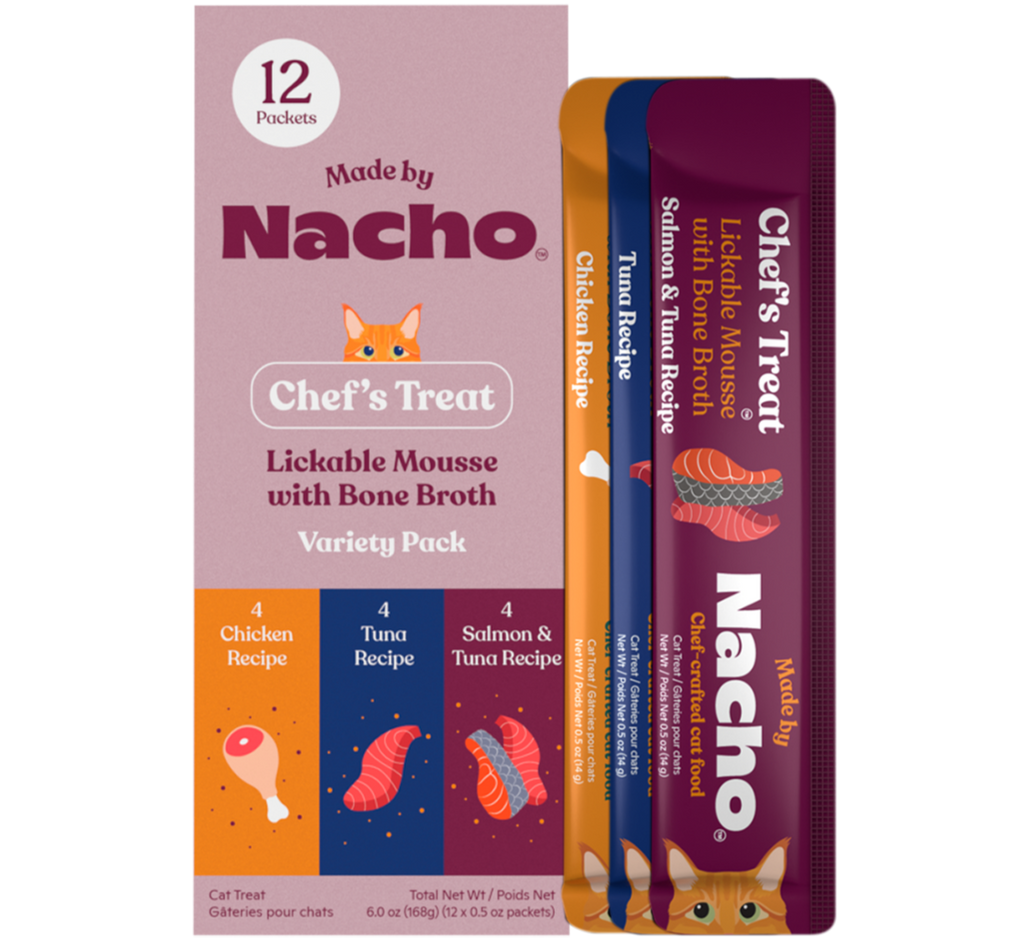 Lickable Mousse Treats Variety Pack