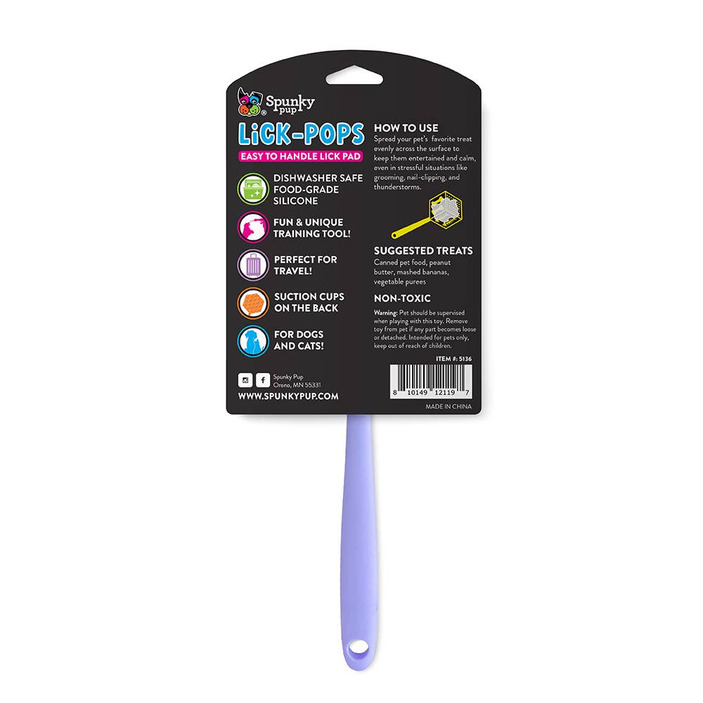 Lick Pops - Lick Pad Spatulas!: Hexagon