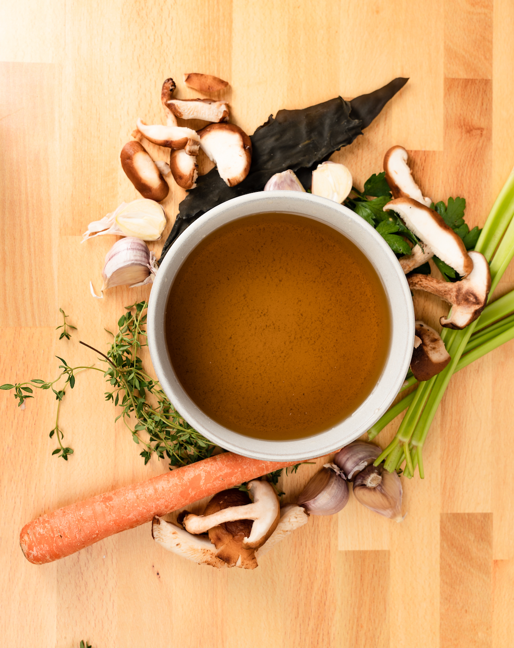 16oz Mushroom Broth