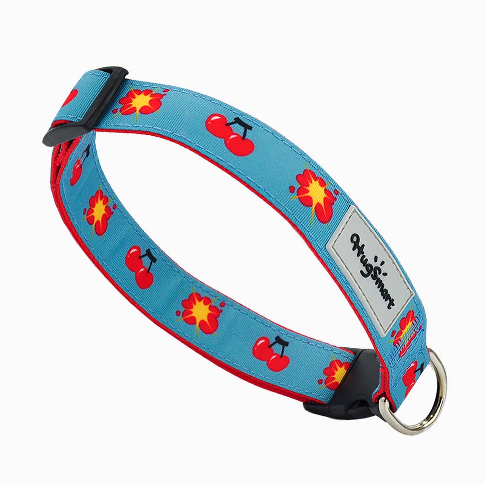 HugSmart Pet - Dog Collar | Cherry Cherry