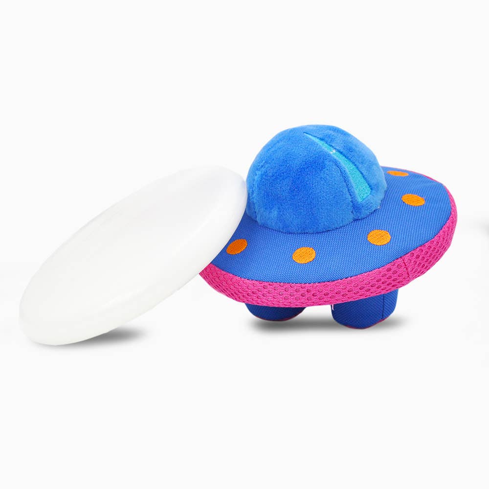 HugSmart Pet - Space Paws | UFO - Dog Plush Toy