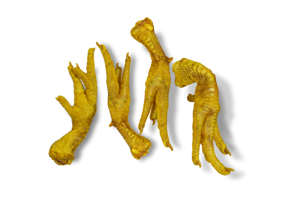 Heavenly Nasty Feet - Raw Chicken Feet - 4 Treats