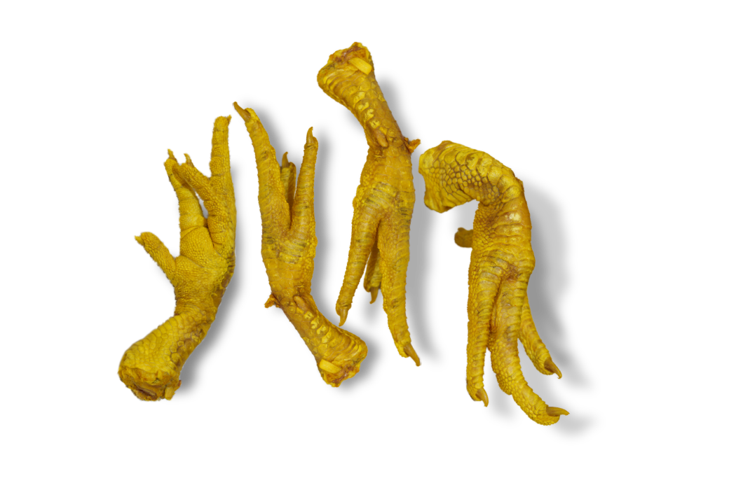 Heavenly Nasty Feet - Raw Chicken Feet - 4 Treats
