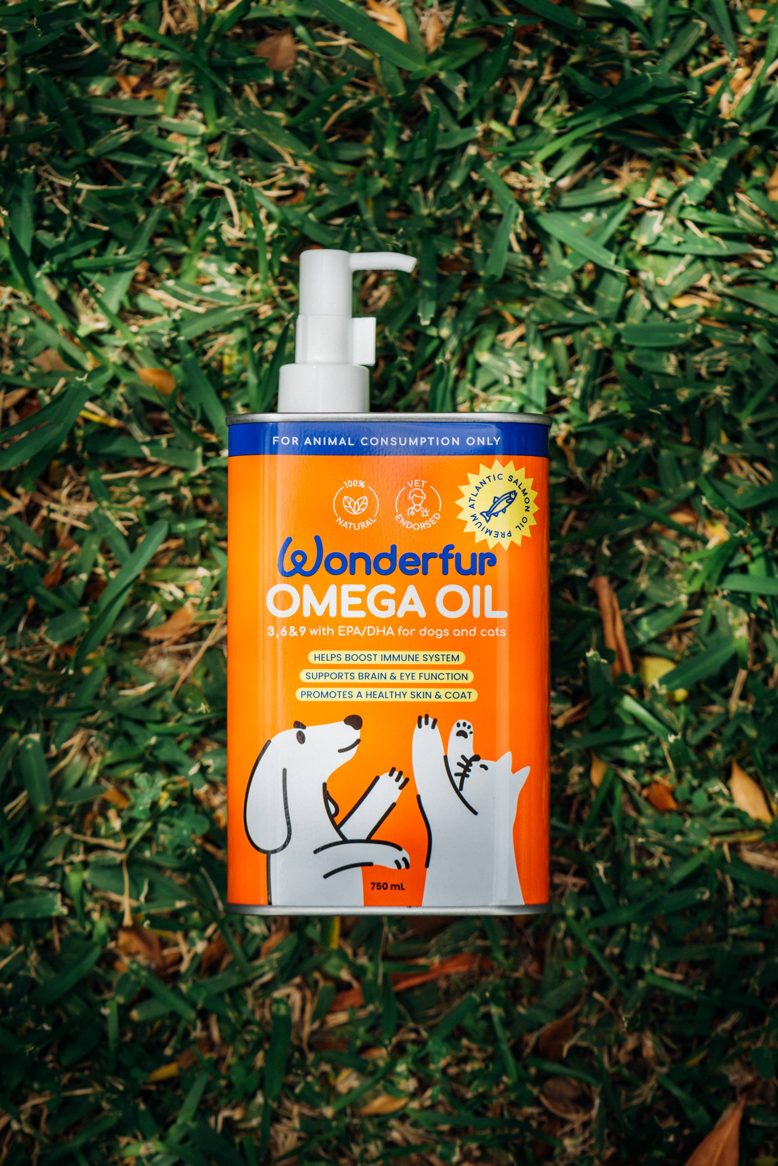 Wonderfur Super Omega Oil | Large